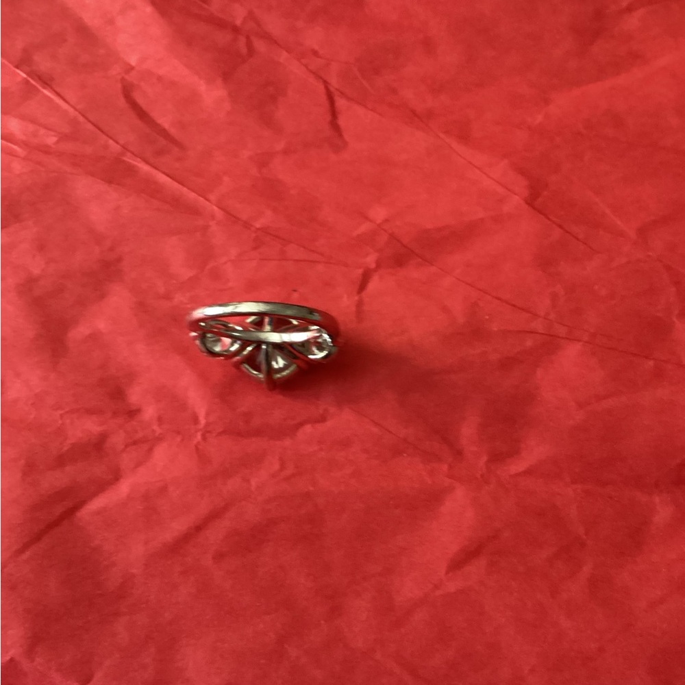 Diamond Simulate Silver Ring - image 3